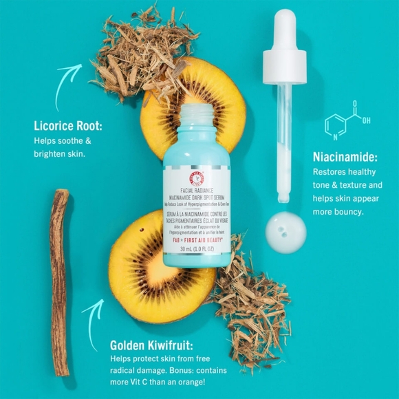 First Aid Beauty Facial Radiance Niacinamide Dark Spot Serum, 30ml/1.0f oz - Picture 6 of 16